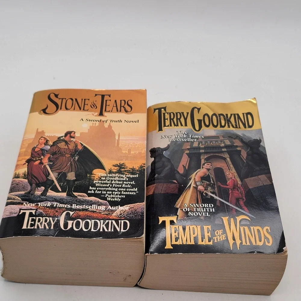 Terry Goodkind Stone of Tears Temple of the Winds Paperback 1st Mass Market Good